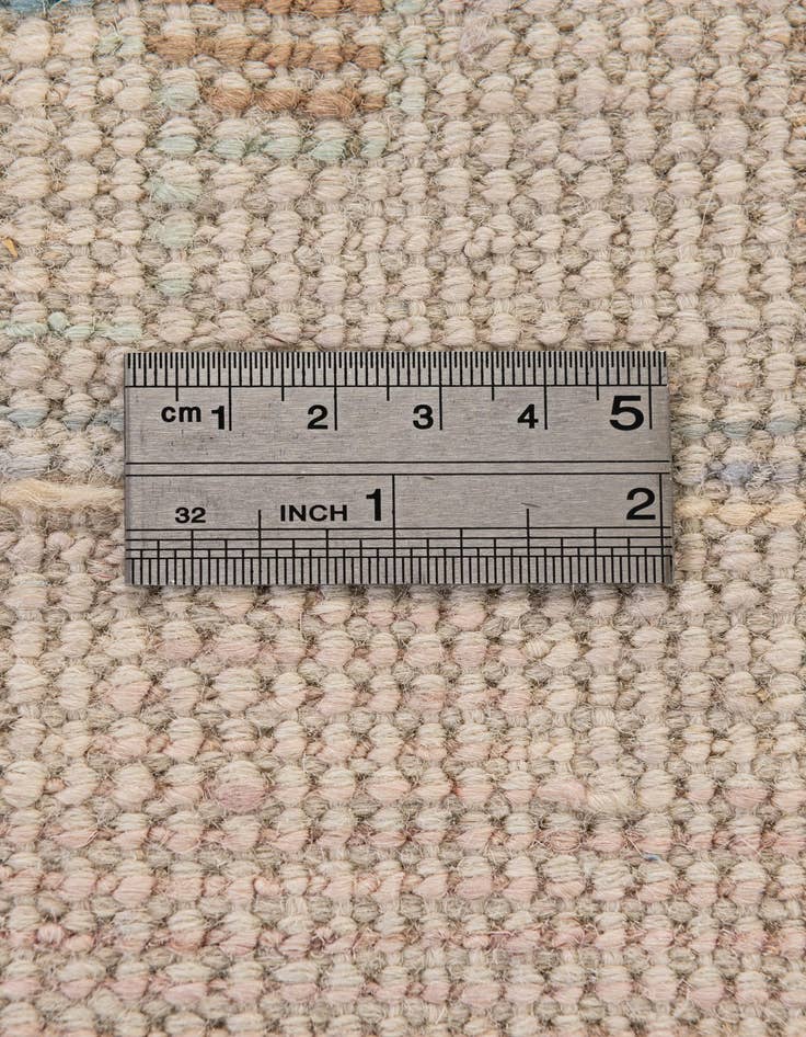 Detail image of  12' 2 x 14' 11  Hand Knotted Oushak Wool Rug