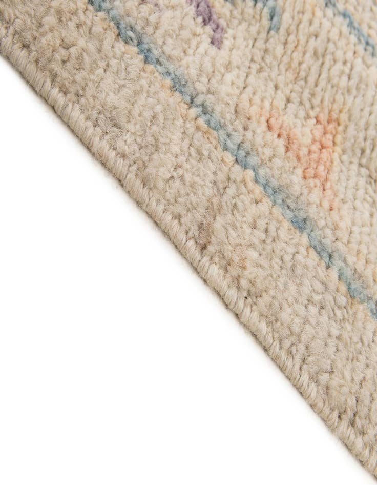 Detail image of  12' 2 x 15'  Hand Knotted Oushak Wool Rug