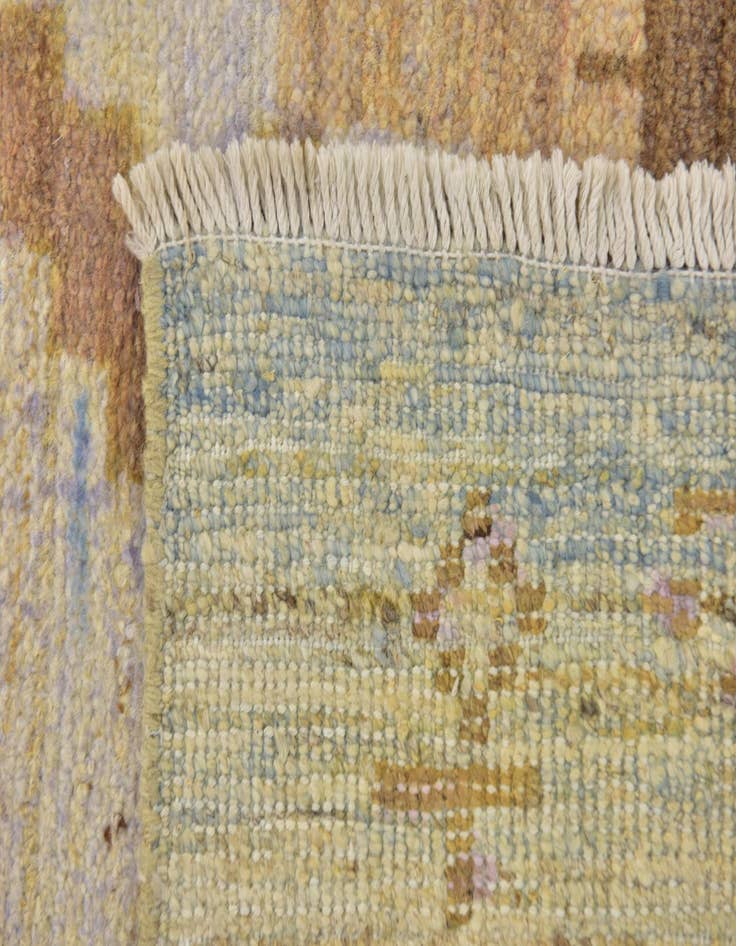 Detail image of  11' x 15' 10  Hand Knotted Oushak Wool Rug