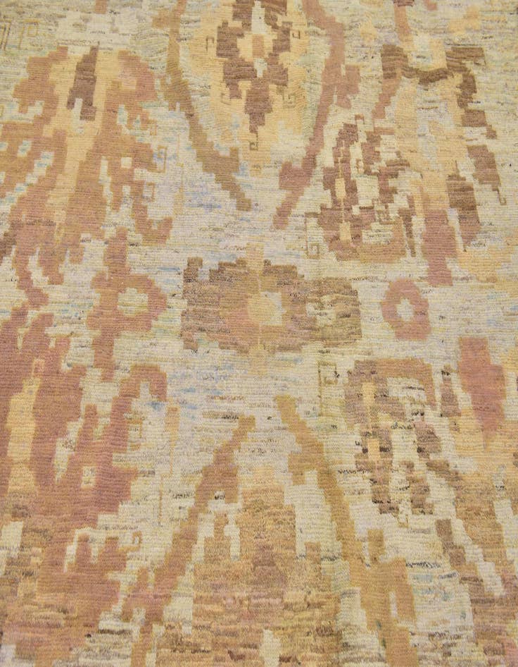 Detail image of  11' x 15' 10  Hand Knotted Oushak Wool Rug
