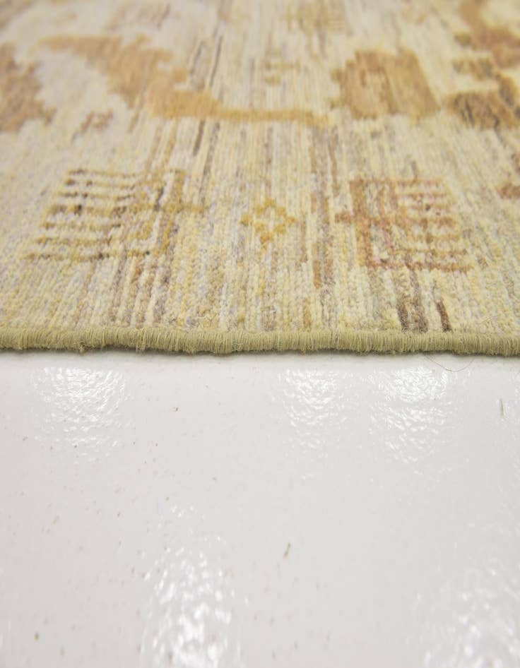 Detail image of  11' x 15' 10  Hand Knotted Oushak Wool Rug