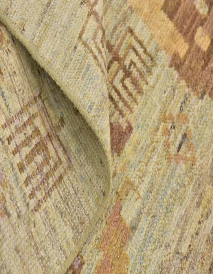 Detail image of  11' x 15' 10  Hand Knotted Oushak Wool Rug