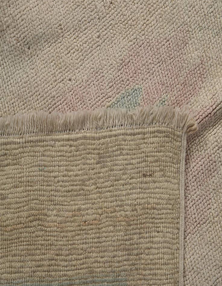 Detail image of  9' 6 x 13' 5  Hand Knotted Oushak Wool Rug