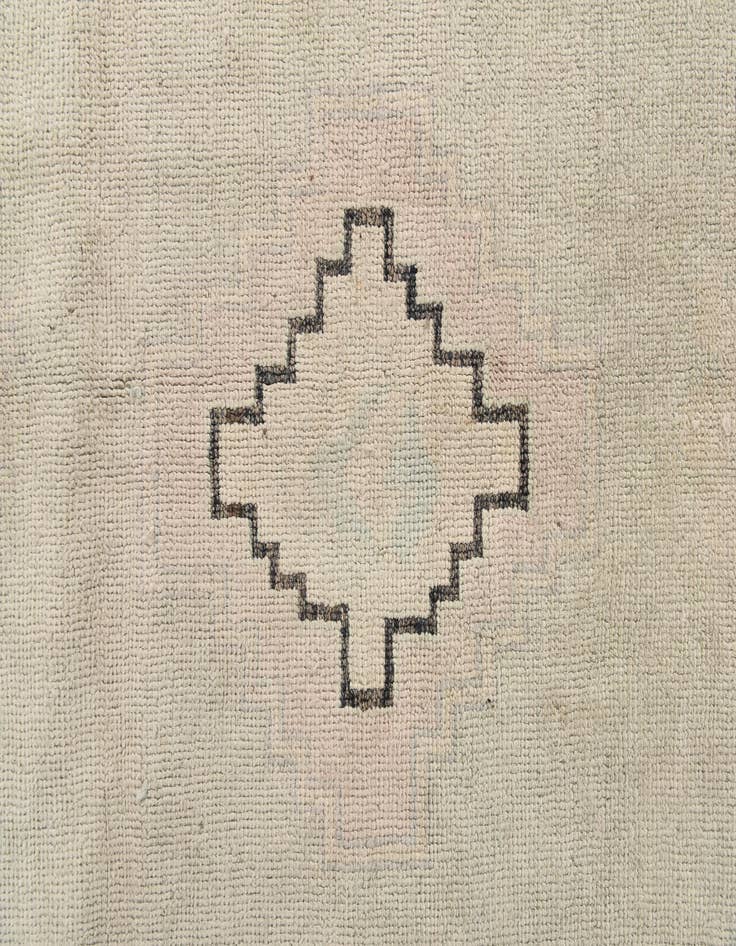 Detail image of  9' x 11' 3  Hand Knotted Oushak Wool Rug