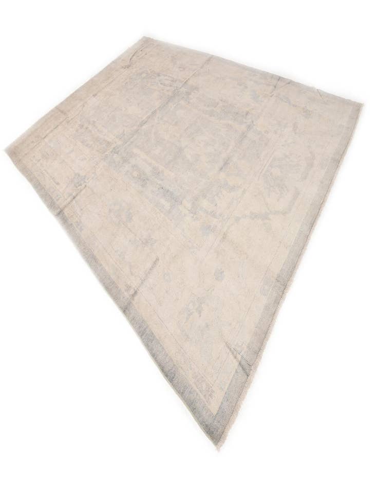 Detail image of  9' 7 x 13' 4  Hand Knotted Oushak Wool Rug