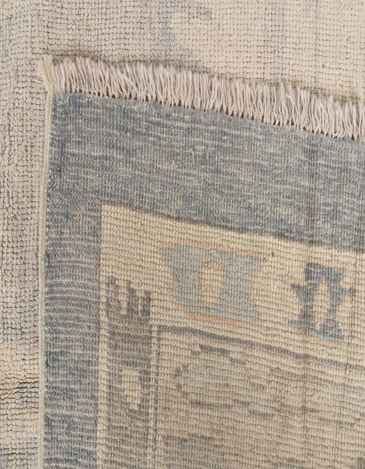 Detail image of  9' 7 x 13' 4  Hand Knotted Oushak Wool Rug