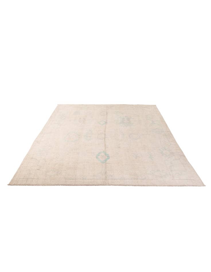 Detail image of  8' 7 x 11' 6  Hand Knotted Oushak Wool Rug