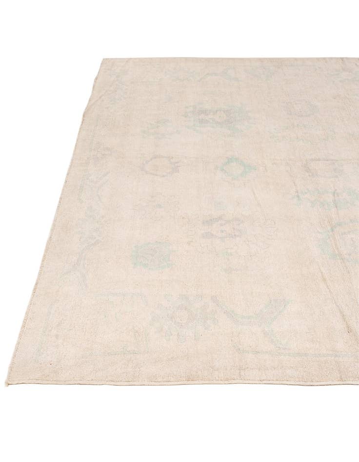 Detail image of  8' 7 x 11' 6  Hand Knotted Oushak Wool Rug