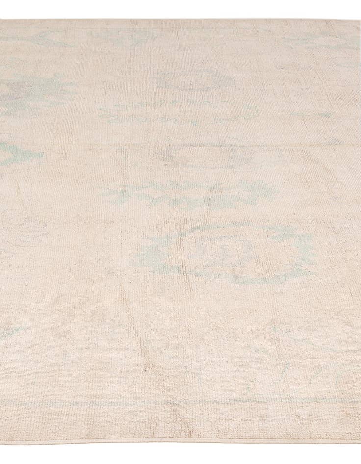 Detail image of  8' 7 x 11' 6  Hand Knotted Oushak Wool Rug