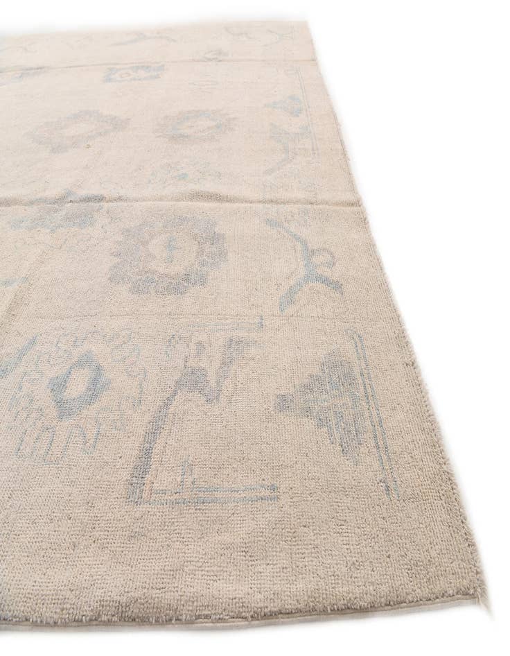 Detail image of  9' x 11' 4  Hand Knotted Oushak Wool Rug