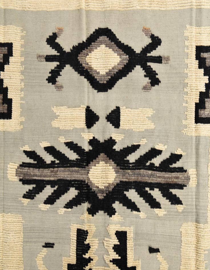 Detail image of  7' 8 x 10' 7  Hand Knotted Oushak Wool Rug