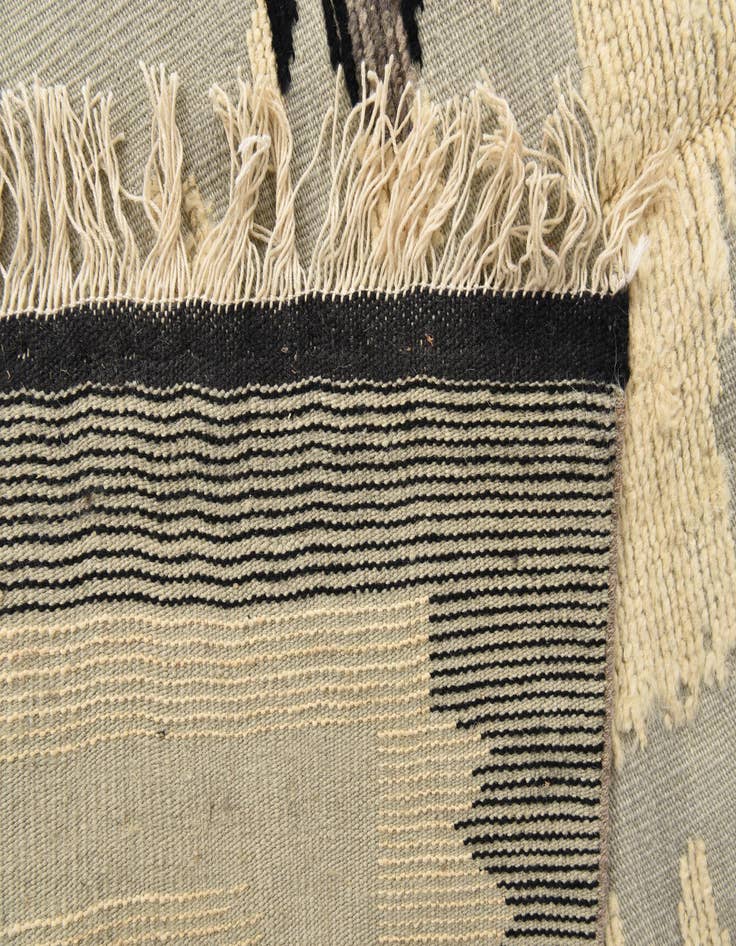 Detail image of  7' 8 x 10' 7  Hand Knotted Oushak Wool Rug