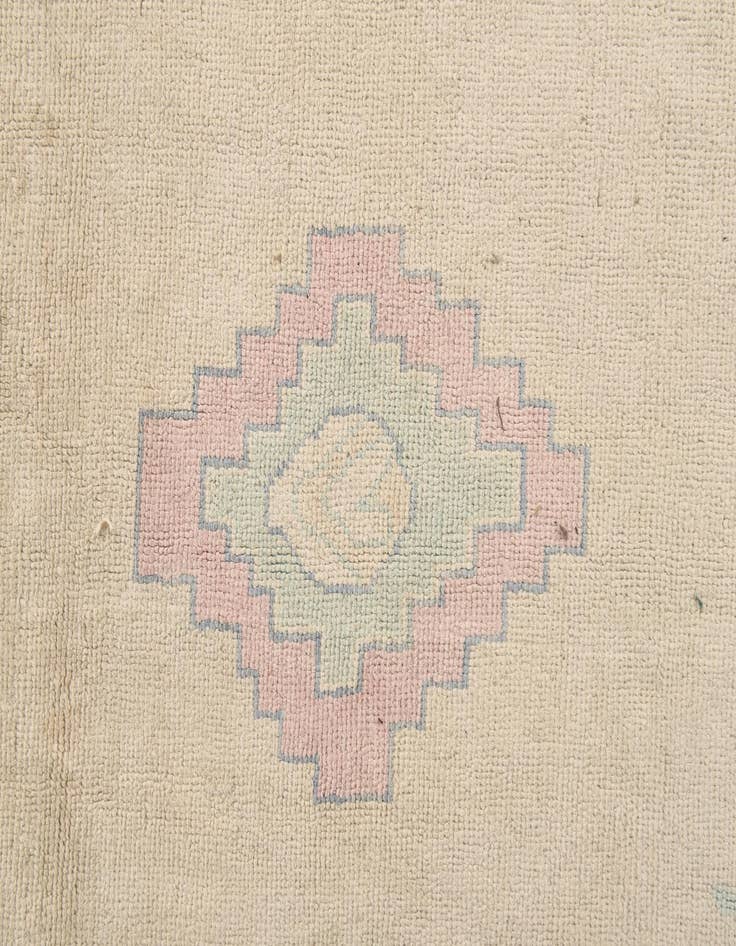 Detail image of  8' 10 x 11' 5  Hand Knotted Oushak Wool Rug