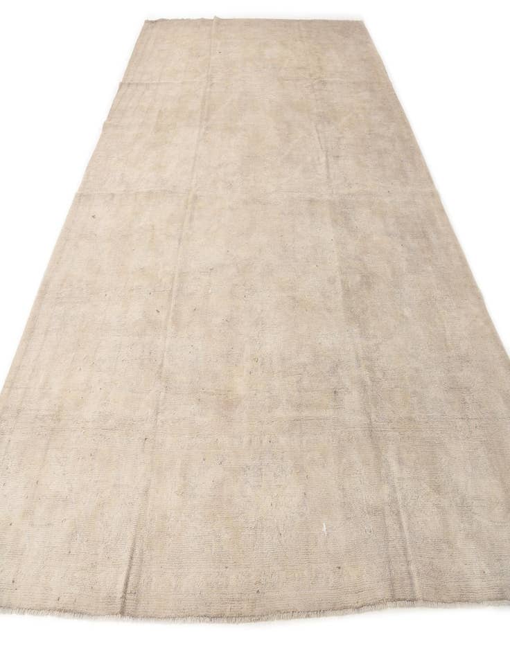 Detail image of  9' 10 x 14'  Hand Knotted Oushak Wool Rug