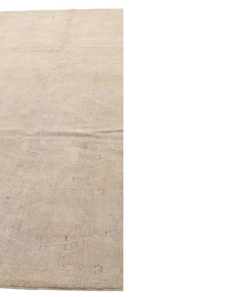 Detail image of  9' 10 x 14'  Hand Knotted Oushak Wool Rug