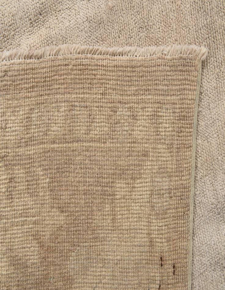 Detail image of  9' 10 x 14'  Hand Knotted Oushak Wool Rug