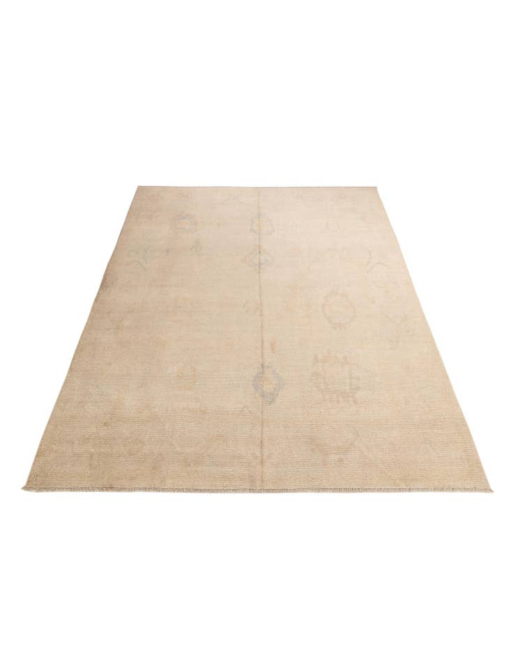 Detail image of  8' 9 x 11' 9  Hand Knotted Oushak Wool Rug