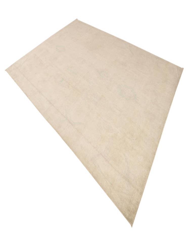 Detail image of  9' 9 x 13' 7  Hand Knotted Oushak Wool Rug