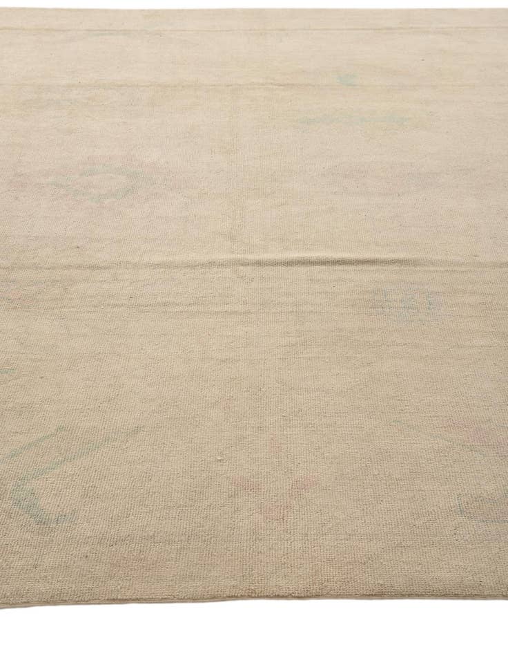 Detail image of  9' 9 x 13' 7  Hand Knotted Oushak Wool Rug