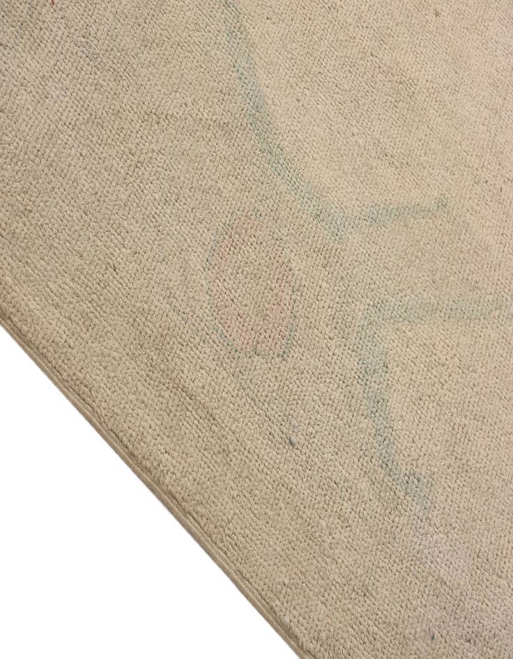 Detail image of  9' 9 x 13' 7  Hand Knotted Oushak Wool Rug