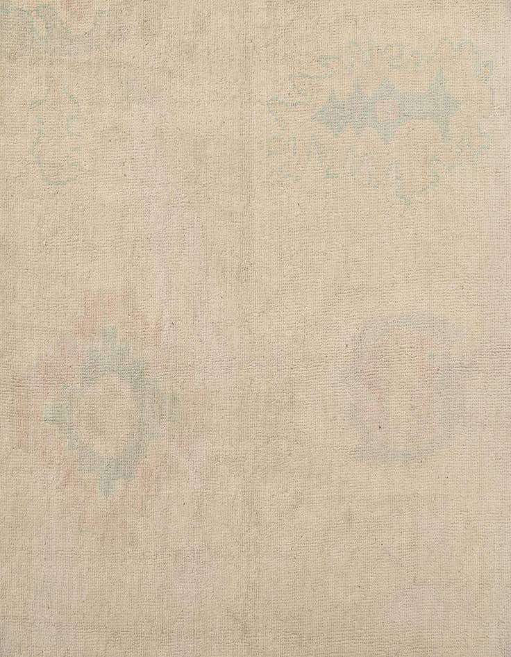 Detail image of  9' 9 x 13' 7  Hand Knotted Oushak Wool Rug