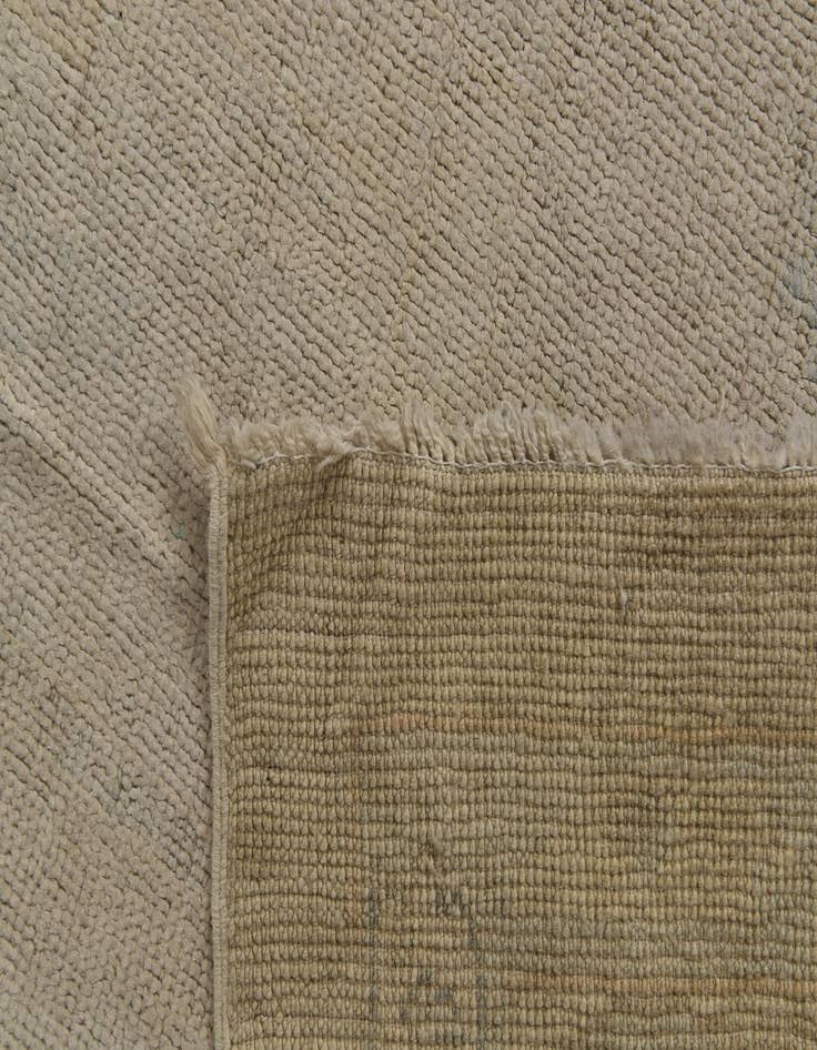 Detail image of  8' 10 x 11' 5  Hand Knotted Oushak Wool Rug