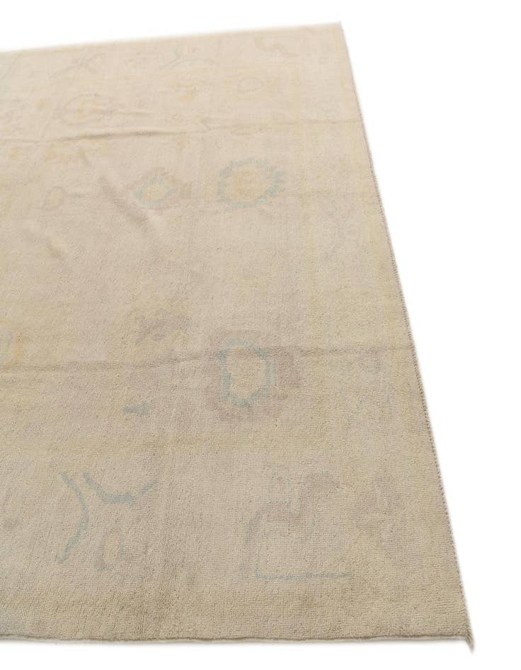 Detail image of  8' 10 x 11' 6  Hand Knotted Oushak Wool Rug