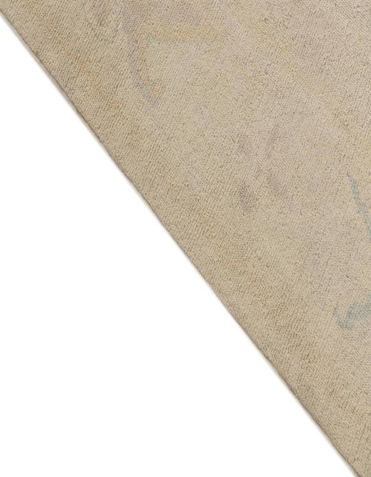 Detail image of  8' 10 x 11' 6  Hand Knotted Oushak Wool Rug