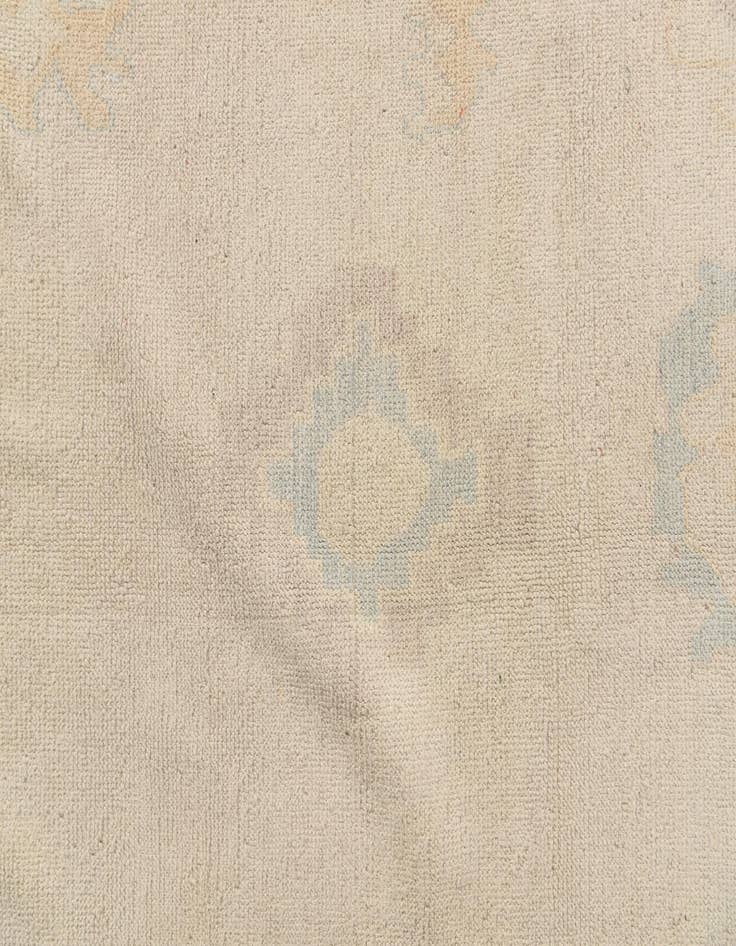 Detail image of  8' 10 x 11' 6  Hand Knotted Oushak Wool Rug