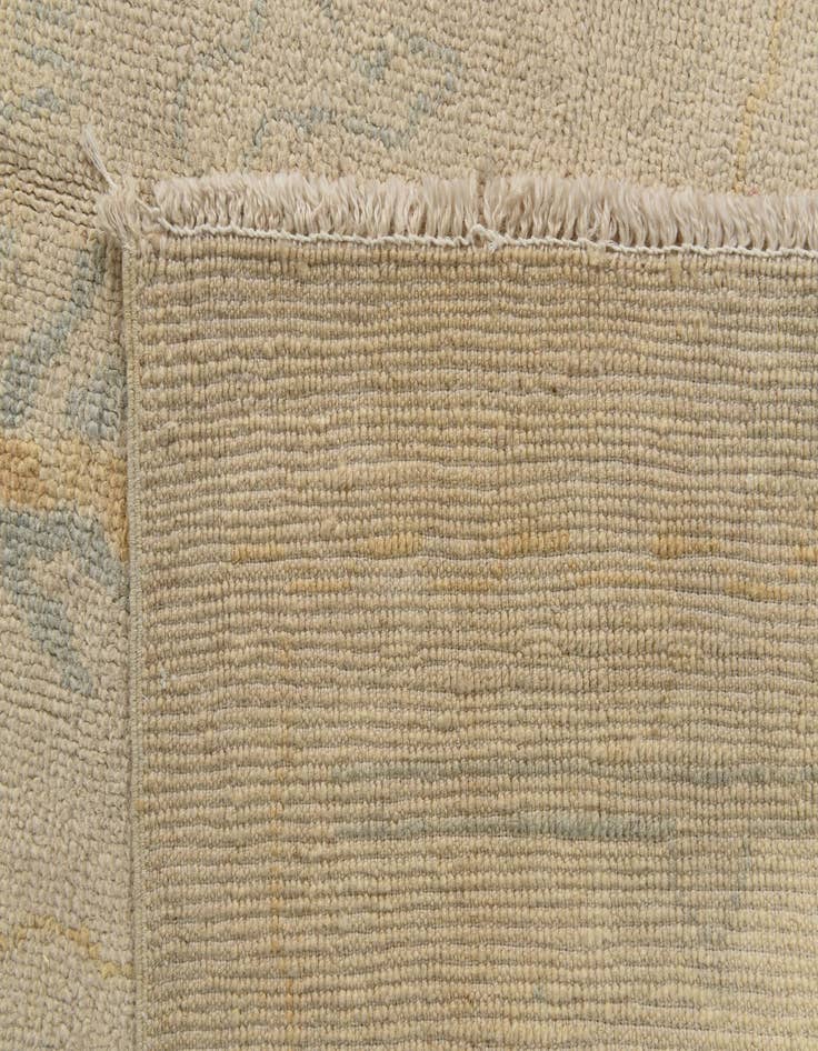 Detail image of  9' 8 x 13' 1  Hand Knotted Oushak Wool Rug