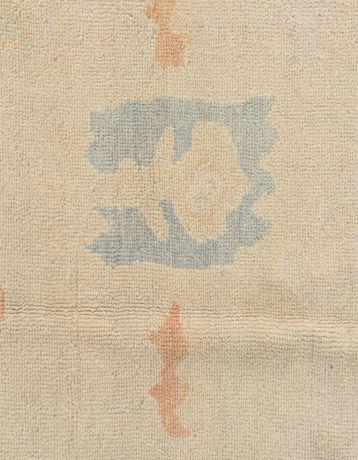 Detail image of  9' 8 x 13' 1  Hand Knotted Oushak Wool Rug