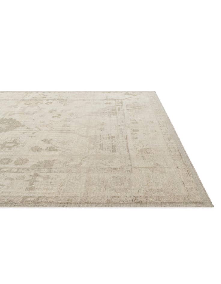 Detail image of 9' 2 x 12' 1 Hand Knotted Oushak Wool Rug