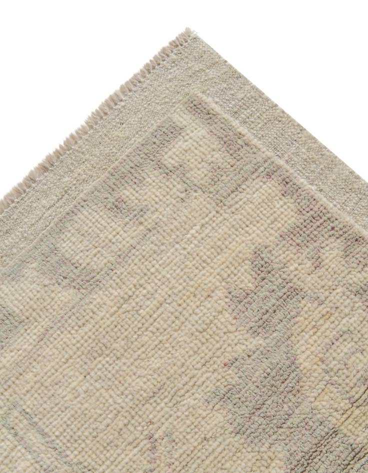 Detail image of 9' 2 x 12' 1 Hand Knotted Oushak Wool Rug