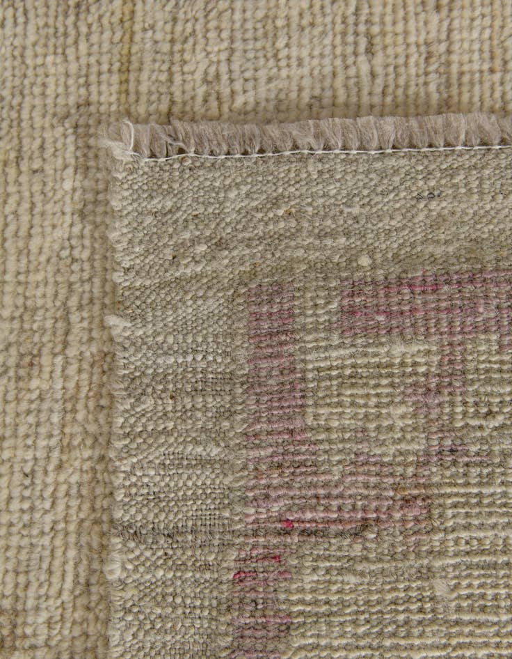 Detail image of 9' 2 x 12' 1 Hand Knotted Oushak Wool Rug