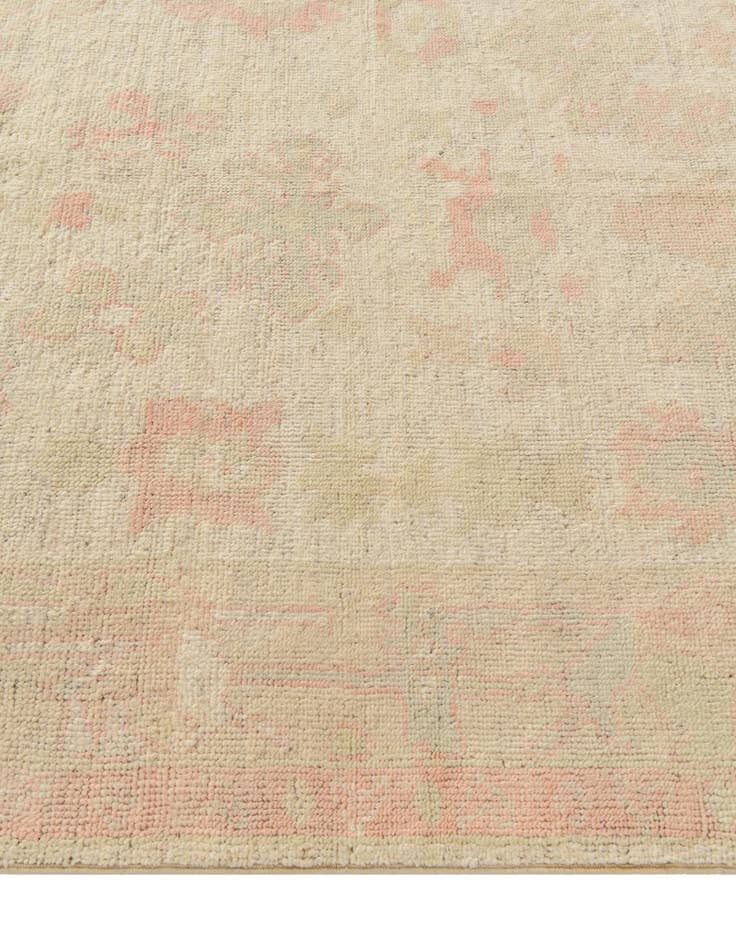 Detail image of  5' 2 x 7' 4  Hand Knotted Oushak Wool Rug