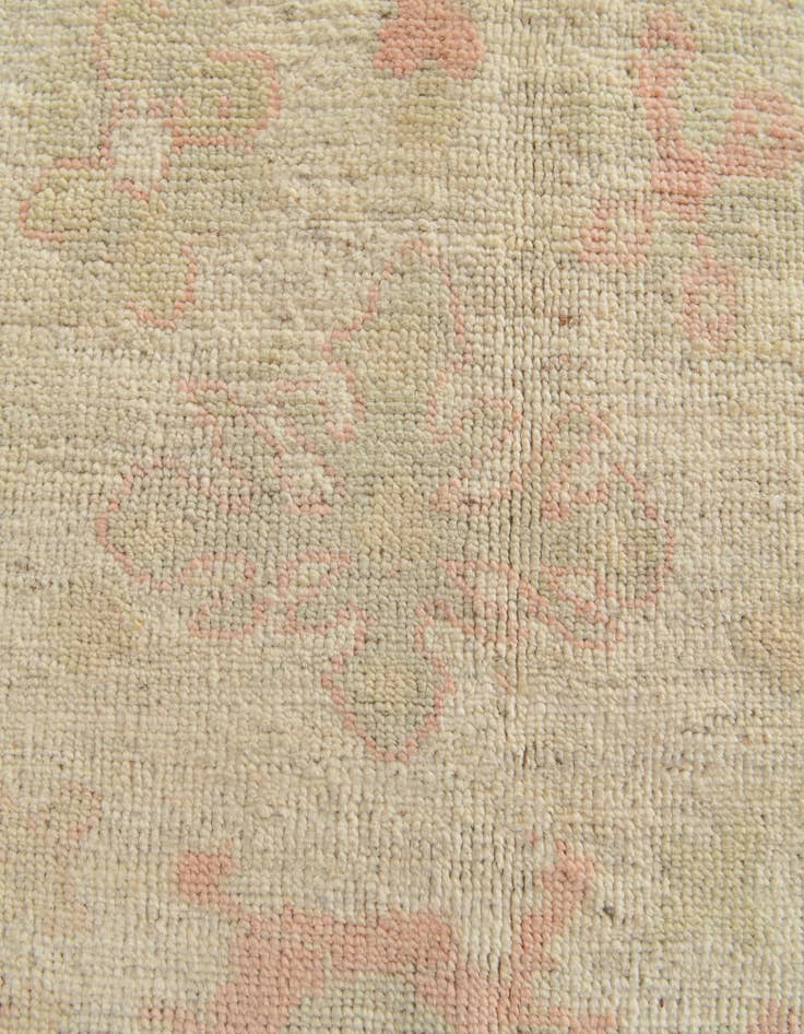 Detail image of  5' 2 x 7' 4  Hand Knotted Oushak Wool Rug