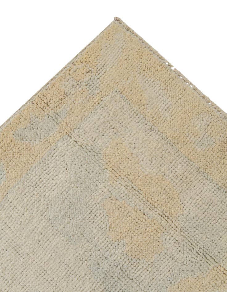 Detail image of 8' 9 x 11' 8 Hand Knotted Oushak Wool Rug