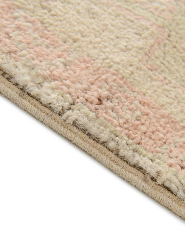 Detail image of  4' 2 x 5' 11  Hand Knotted Oushak Wool Rug