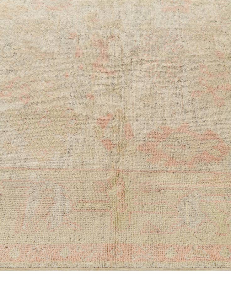 Detail image of  5' 1 x 7' 1  Hand Knotted Oushak Wool Rug