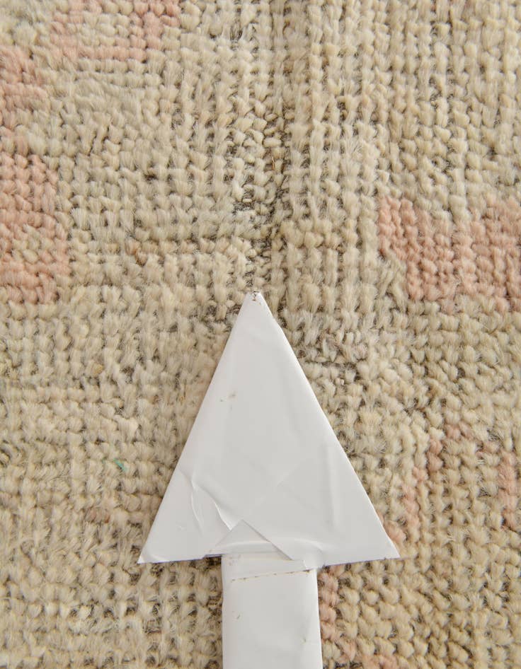 Detail image of  5' 1 x 7' 1  Hand Knotted Oushak Wool Rug