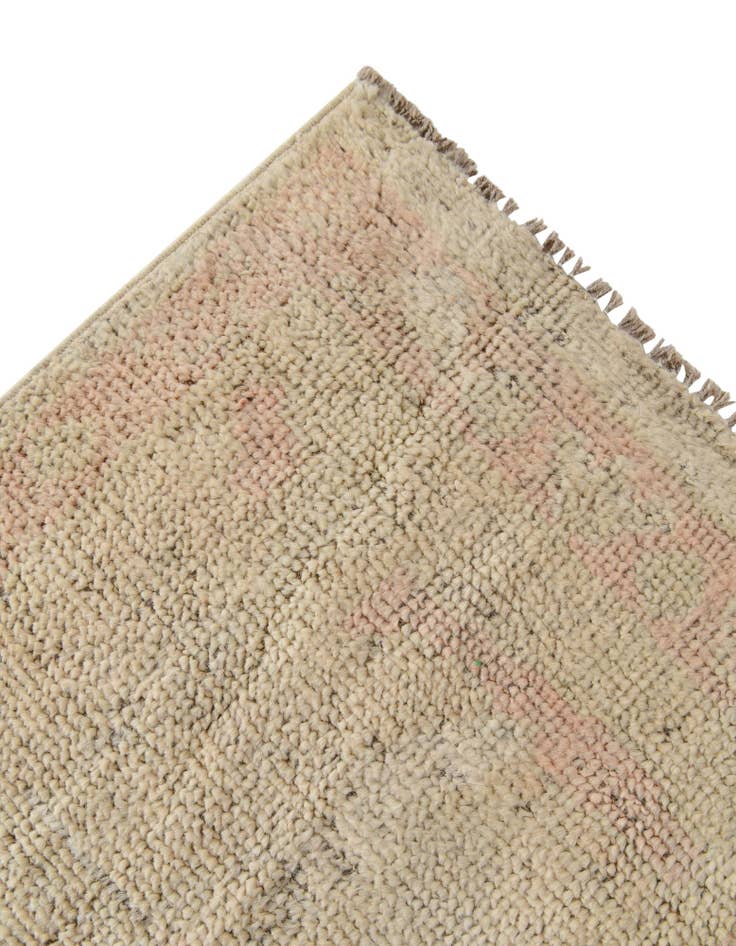 Detail image of  5' 1 x 7' 1  Hand Knotted Oushak Wool Rug