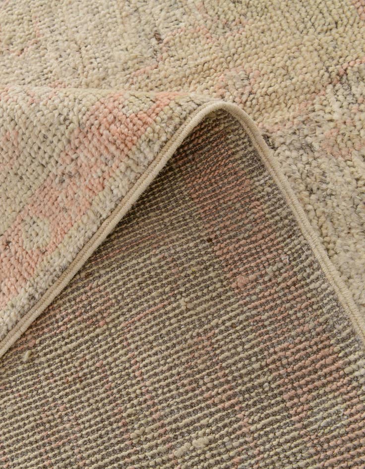 Detail image of  5' 1 x 7' 1  Hand Knotted Oushak Wool Rug