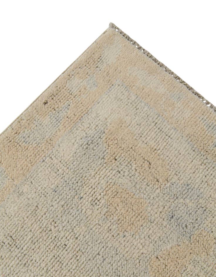 Detail image of 8' 3 x 10' 1 Hand Knotted Oushak Wool Rug