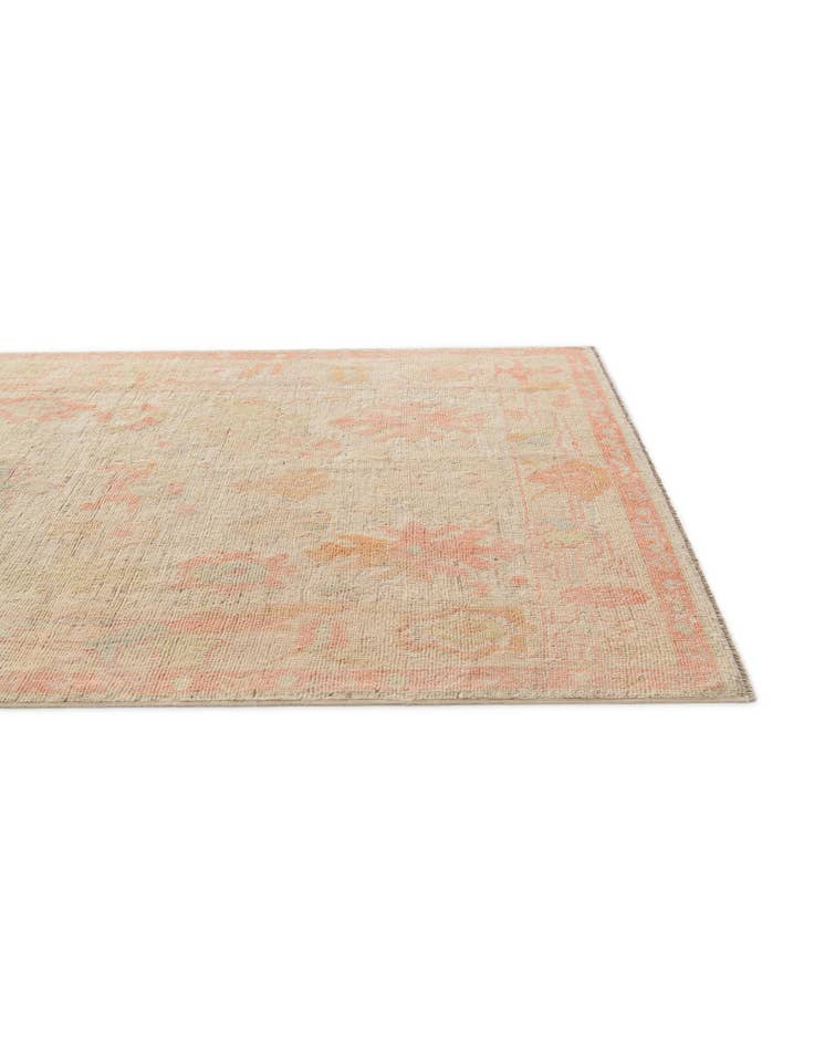 Detail image of  5' 1 x 7' 1  Hand Knotted Oushak Wool Rug