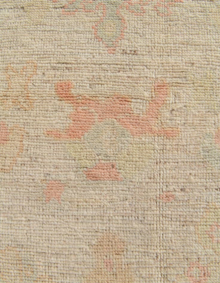 Detail image of  5' 1 x 7' 1  Hand Knotted Oushak Wool Rug