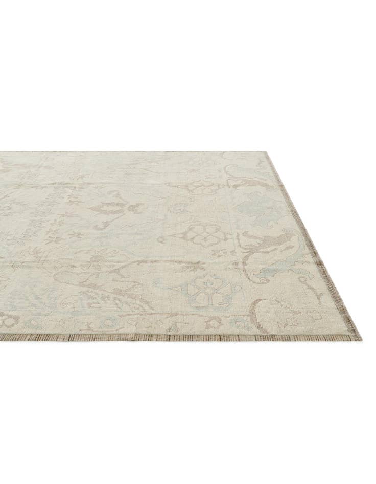 Detail image of 8' 3 x 10' 3 Hand Knotted Oushak Wool Rug