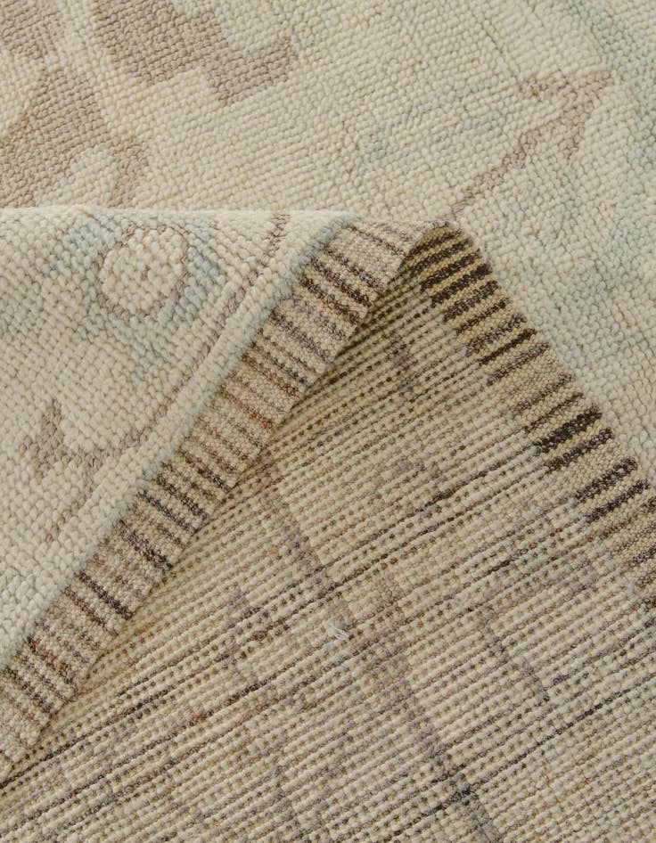 Detail image of 8' 3 x 10' 3 Hand Knotted Oushak Wool Rug