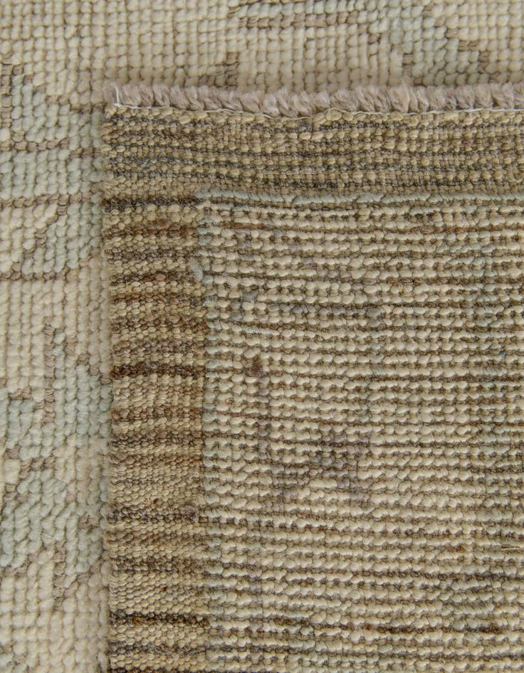 Detail image of 8' 3 x 10' 3 Hand Knotted Oushak Wool Rug