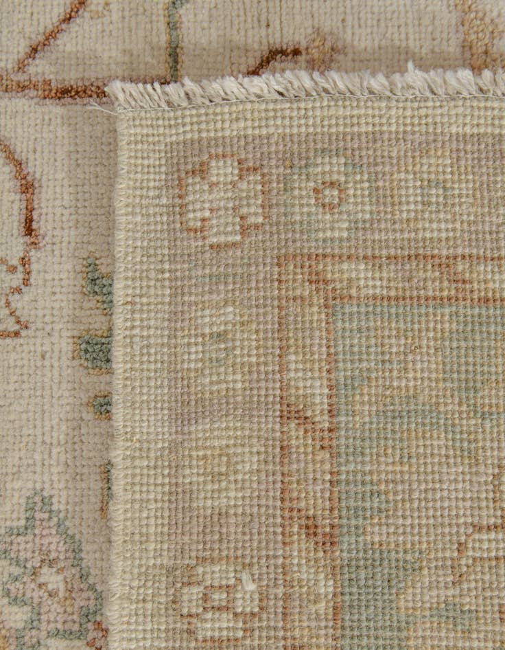Detail image of 8' 2 x 10' Hand Knotted Oushak Wool Rug