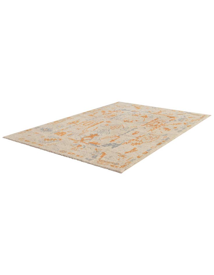 Detail image of  4' 1 x 6' 1 Oushak Wool Rug